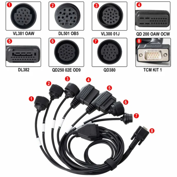2024 OBDSTAR VW 7-in-1 TCM Kit Support ECU Clone Read/Write MAP Used with DC706 and Other OBDSTAR Tools - Image 3