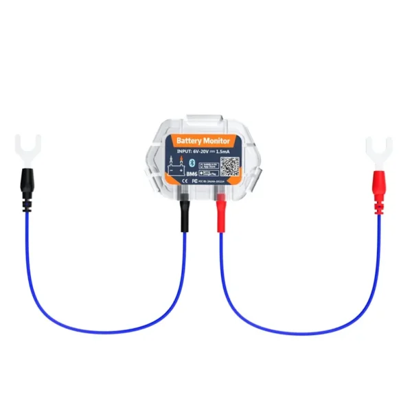 QUICKLYNKS BM6 Bluetooth 4.0 Car Battery Monitor 12V Battery Tester Charging Cranking Test Battery Analyzer APP for Android IOS - Image 2