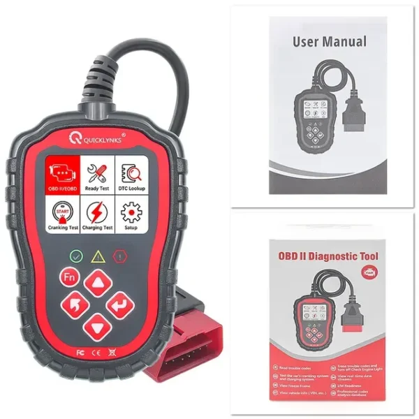 QUICKLYNKS T41 Car Full OBD2 Car Code Reader Professional Obd2 Scan Tool Scanner Automotive Scanner Check Engine Diagnostic Tool - Image 3