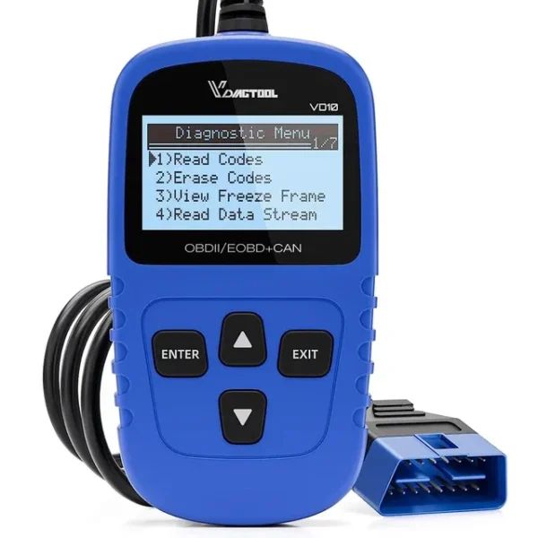 VDIAGTOOL VD10 OBDII/OBD2 Code Reader Scanner