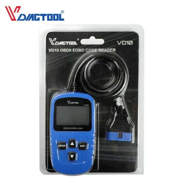 VDIAGTOOL VD10 OBDII/OBD2 Code Reader Scanner - Image 3