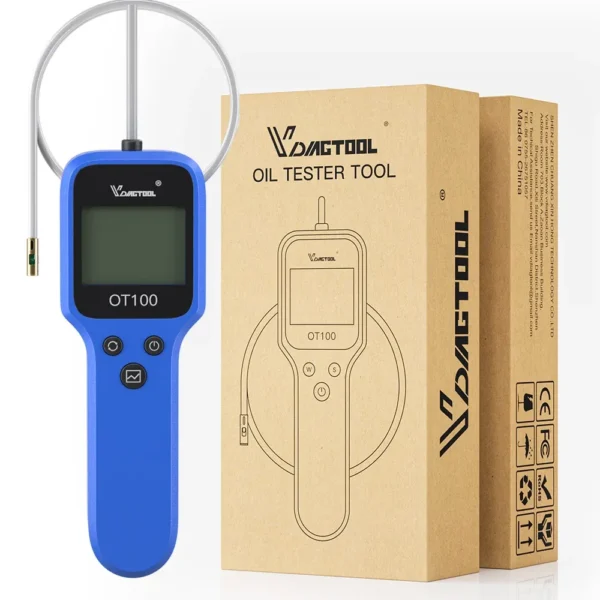 VDIAGTOOL OT100 Engine Oil Tester With LCD Display Oil Quality Detector Gas Analyzer For Auto Check Oil Testing Tools - Image 2