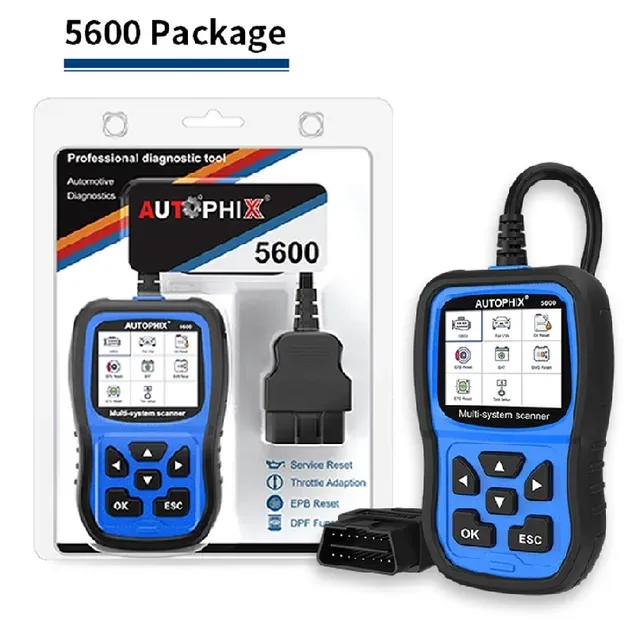 Autophix 5600 Professional OBD2 Full System Automotive Scanner Code Reader Airbag ABS EPB Oil Reset Car Diagnostic Tool For VW - Image 2