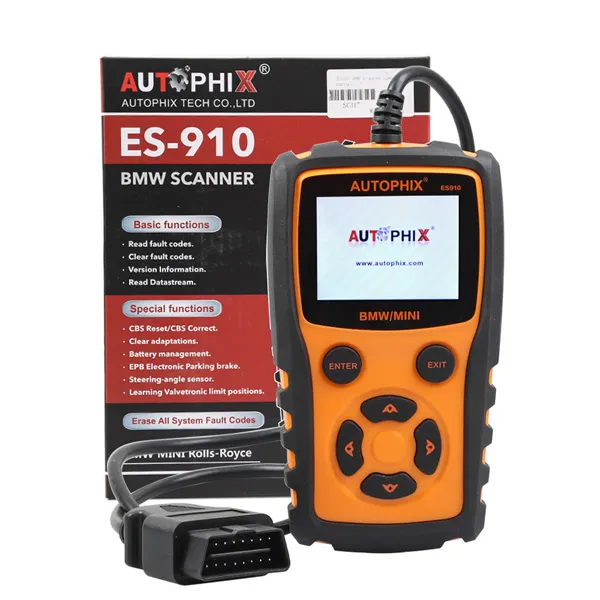 UTOPHIX ES910 Car OBD Diagnostic Tool For BMW MINI Rolls-Royce - Image 8