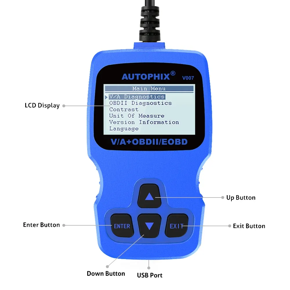 Autophix V007 OBD2 Scanner All System Diagnostic Tool For VAG VW Audi seat - Image 3