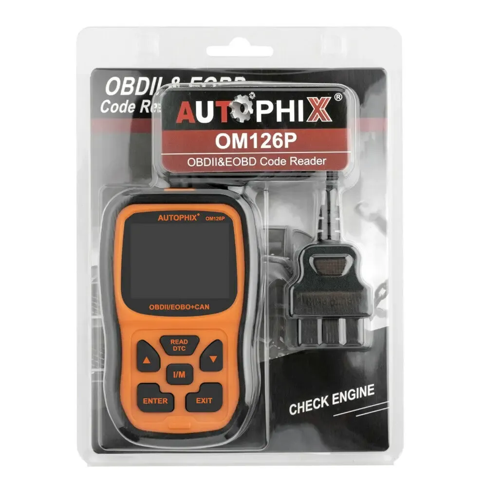 AUTOPHIX OM126P OBD2 Scanner Enhanced Code Reader Auto Diagnostic Check Engine Light for All OBDII Car After 1996 - Image 2