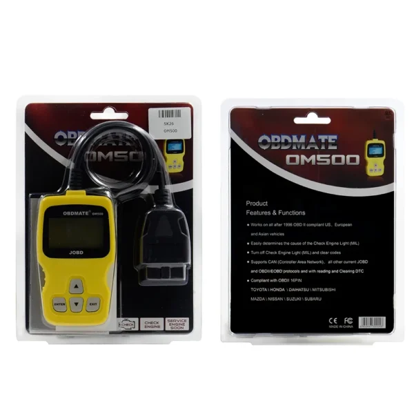 AUTOPHIX OM500 JOBD Scanner for Japanese Car 12V 16 pin OBD2 EOBD Diagnostics Tool Engine Check for Toyota/Honda/Nissan/Suzuki - Image 9