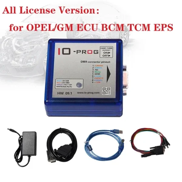 Full Version IO-PROG Terminal Multi Tool For OPEL GM BCM ECU EPS TCM Programmer