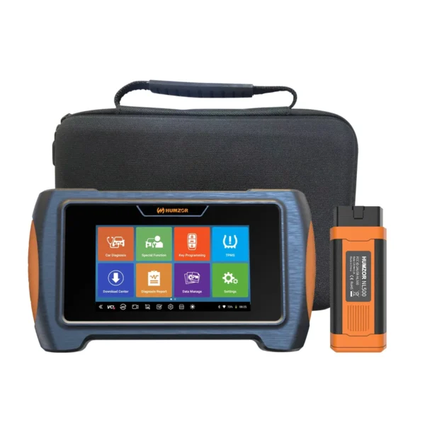 Humzor NP716 Automotive Scanner Full System Diagnostic Tool DPF TPMS Injector Oil Reset Auto OBD2 Scanner+Lifetime Free Update - Image 2