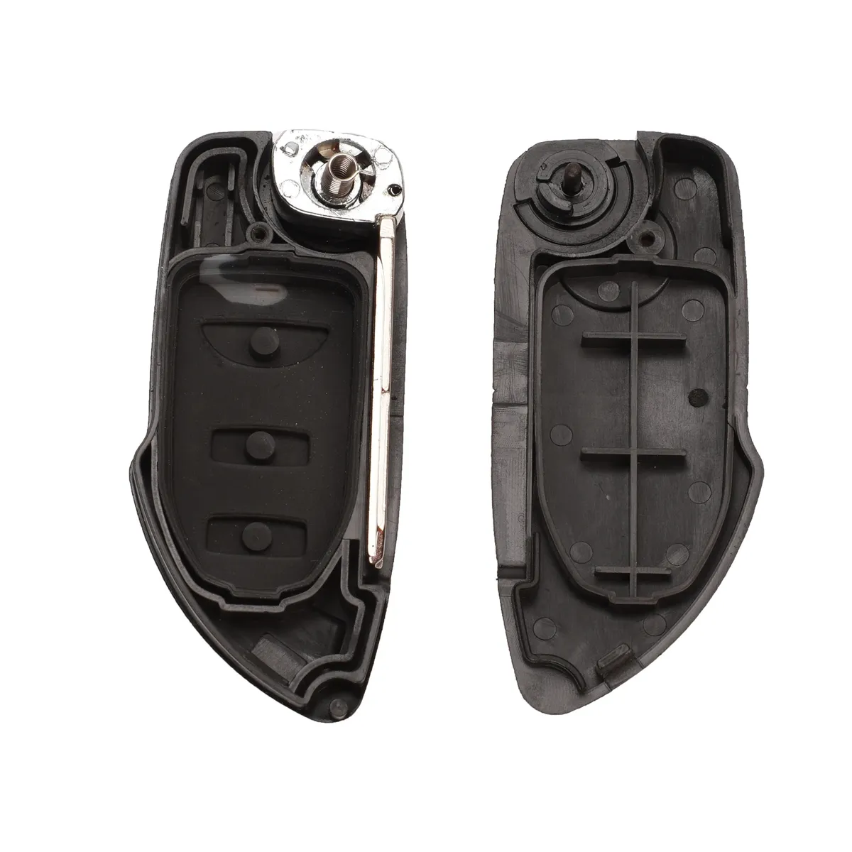 Upgrade Key Shell For Hyundai Elantra Santa Fe Eagle Terracan Trajet For Kia Carens 2Buttons Remote Car Key Cover Case - Image 5
