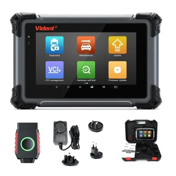 Vident iSmart800Pro BT OBD2 Bluetooth Car Diagnostic Tools 40+ Reset Function Key Programmer Active Test Auto Scan Online Updates
