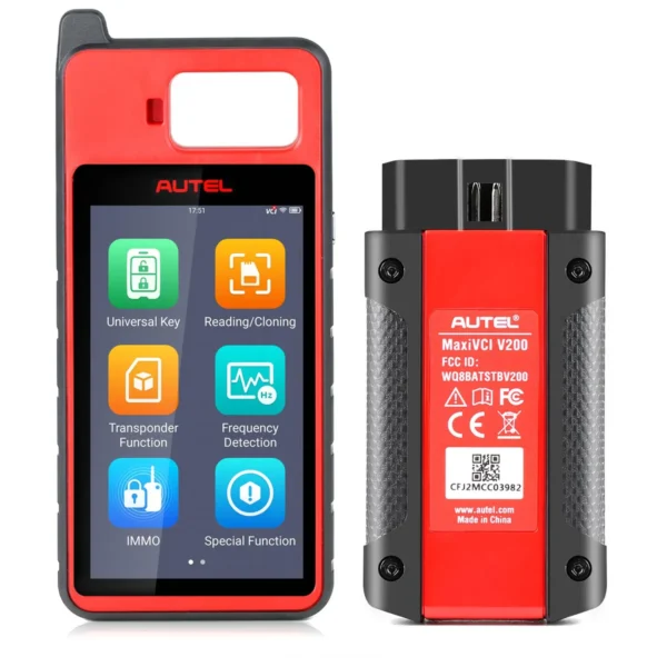 Autel MaxiIM KM100 KM100E Universal Key Generator Plus 5pcs Autel Razor Style Universal Key Compatible with 700+ Car Makes - Image 2