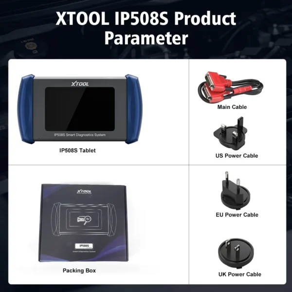 XTOOL InPlus IP508S ABS SRS Transmission Engine EPB Scanner - Image 4