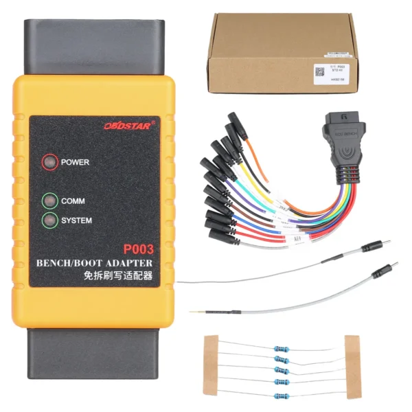 OBDSTAR DC706 ECU Tool Full Version Plus P003 Adapter and ECU Bench Cables for Reading BOSCH ECU Data CS PINCODE - Image 8