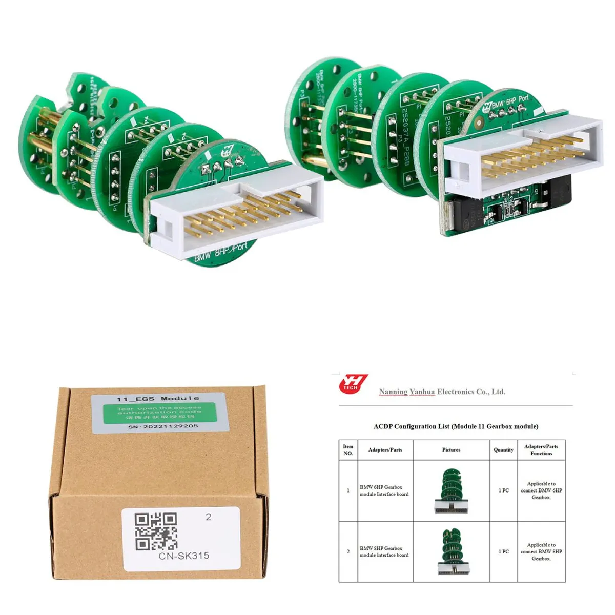 Yanhua Mini ACDP-2 Gearbox Package with module 11/13/14/16/19/22/26/28 and License for BMW VW/AUDI BENZ GM FORD Volvo JLR - Image 3