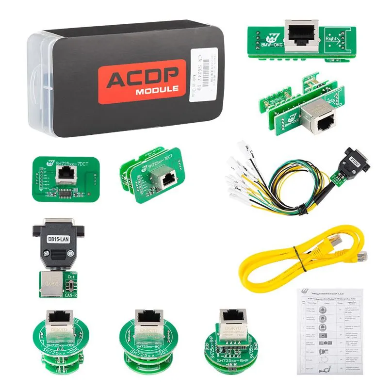 Yanhua Mini ACDP-2 Gearbox Package with module 11/13/14/16/19/22/26/28 and License for BMW VW/AUDI BENZ GM FORD Volvo JLR - Image 7
