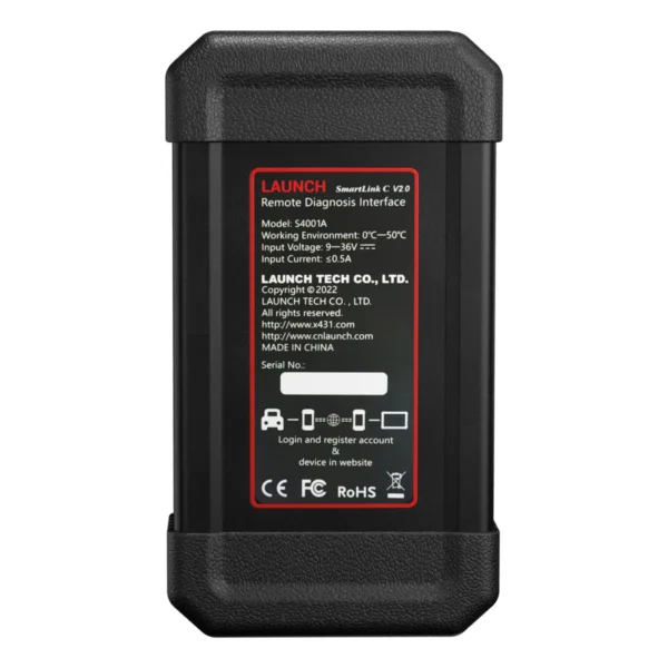 2024 Launch X-431 SmartLink C 2.0 Heavy-duty Truck Module for Commercial Vehicles/ Passenger/ New Energy Cars used with X-431 PRO3S and PRO5 series - Image 2