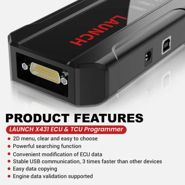 2023 Launch X-431 ECU & TCU Programmer Standalone Cloning Device for ECU Data Reading/Writing - Image 7