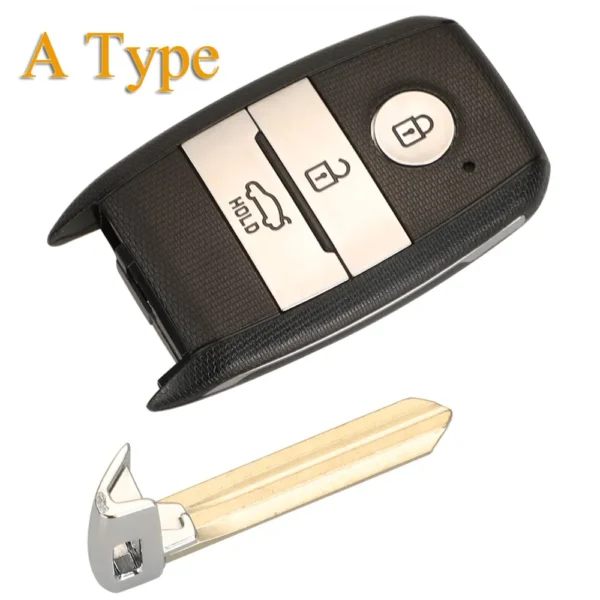 3 Buttons Smart Remote Car Key Shell Cover For Kia K3 K5 Picanto Optima Sorento Sportage With Blade Replacement - Image 2