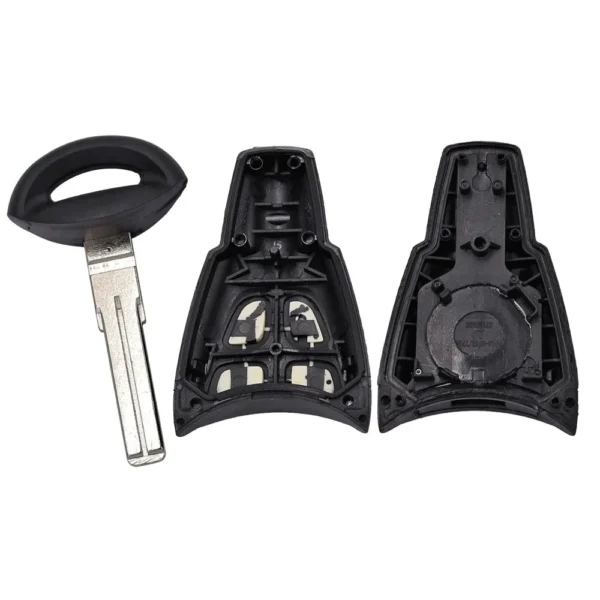 4 Button Remote Key Shell Housing Case Fob for SAAB 9-3 9-5 with Insert Key - Image 5