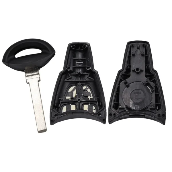 4 Button Remote Key Shell Housing Case Fob for SAAB 9-3 9-5 with Insert Key - Image 6