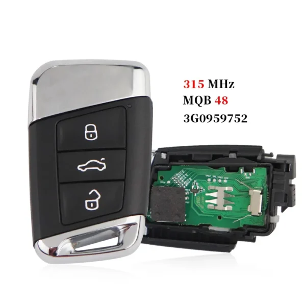 Car Intelligent Keyless Go Smart Remote Key 315/434Mhz MQB48 for VW Passat B8 Magotan Superb A7 Variant 2014-2020 - Image 3