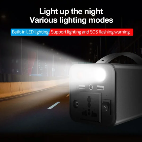 180W AC 110V 3-1 Car Jump Starter+Car Inverter+Outdoor Power Car Ignition Inverter Outdoor Power Supply - Image 12
