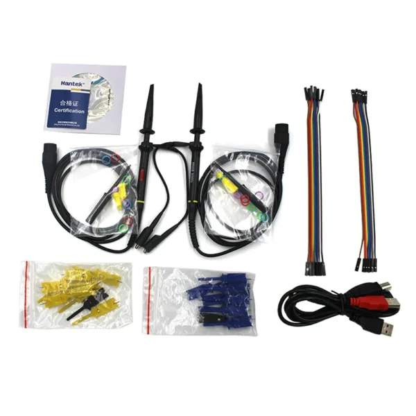 Hantek Official 6022BL PC USB Oscilloscope 2 Digital CH 20MHz Bandwidth 48MSa/s Sample Rate 16 Channels Logic Analyzer - Image 2
