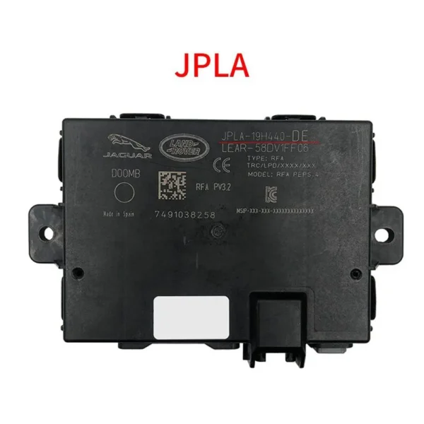 OEM Jaguar Land Rover Keyless Entry Control Module RFA Module JPLA with Comfort Access contains SPC560B Chip and Data - Image 2