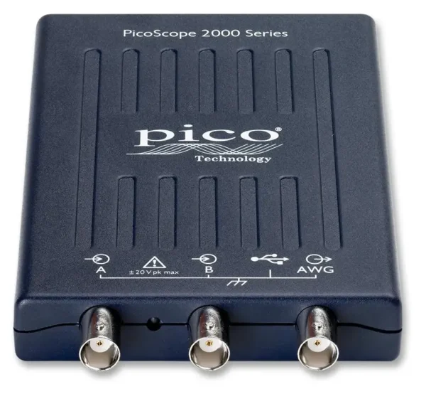 PicoScope 2204A 2 Channel 10MHz USB Oscilloscope with 2 Probes - PICO Technology