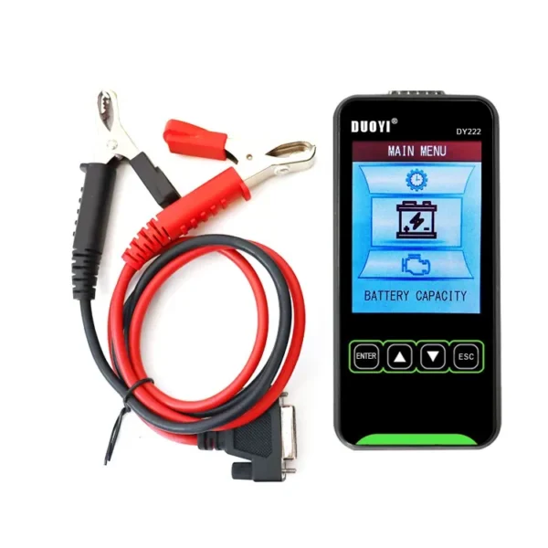 DUOYI DY222 12V/24V Car Battery Load Tester Multifunctional Battery Health Checker Automotive Battery System Tester - Image 4