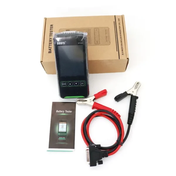 DUOYI DY222 12V/24V Car Battery Load Tester Multifunctional Battery Health Checker Automotive Battery System Tester - Image 7