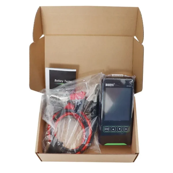 DUOYI DY222 12V/24V Car Battery Load Tester Multifunctional Battery Health Checker Automotive Battery System Tester - Image 8