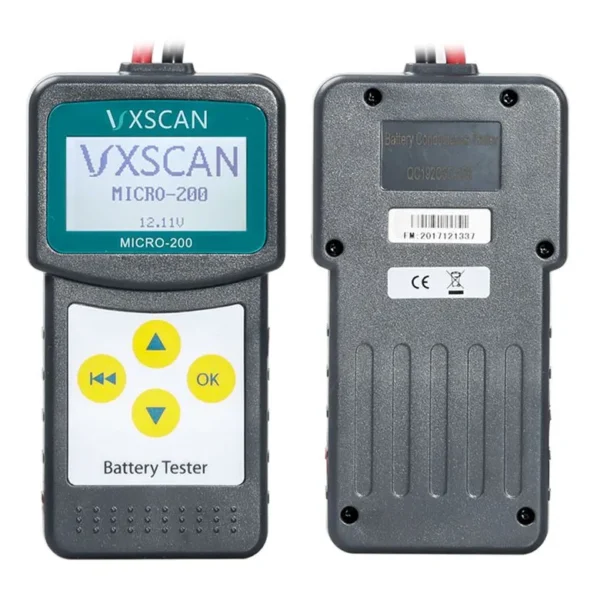 Car Battery Tester/Analyzer MICRO-200 for 12 Volt Vehicles - Image 4