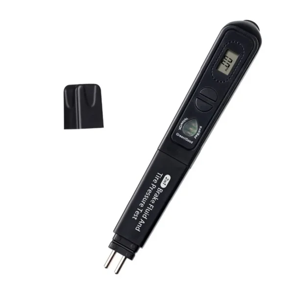 Brake Fluid Liquid Tester Pen & Tire Pressure Tester 2 in 1 LED Universal Detector Automotive Diagnostic Testing Tool - Image 2