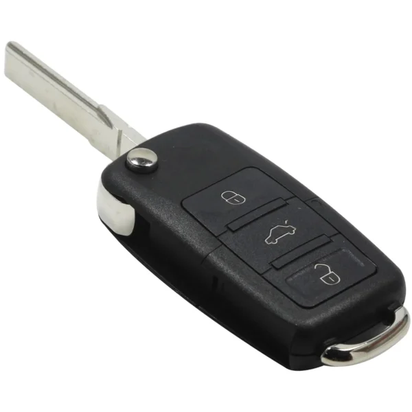 3 Button Car Remote Key Flip Folding Key Shell Case For Vw Jetta Golf Passat Beetle Skoda Seat Polo B5 10pcs/lot - Image 4