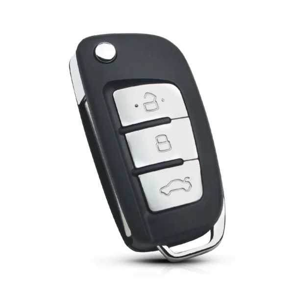 Folding Flip Control Remote Key 315MHZ ID60 Chip For Ford Focus 3 2 Mondeo Fiesta 3 Buttons key Fob HU101 - Image 4