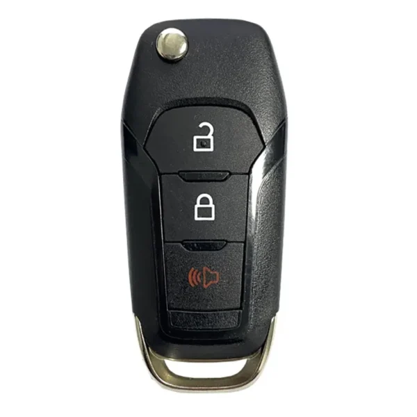 3-buttons Folding Car Remote Key Shell for Ford For 2020-2021 Ford Explorer Ranger Escape Bronco F150 F250 F350