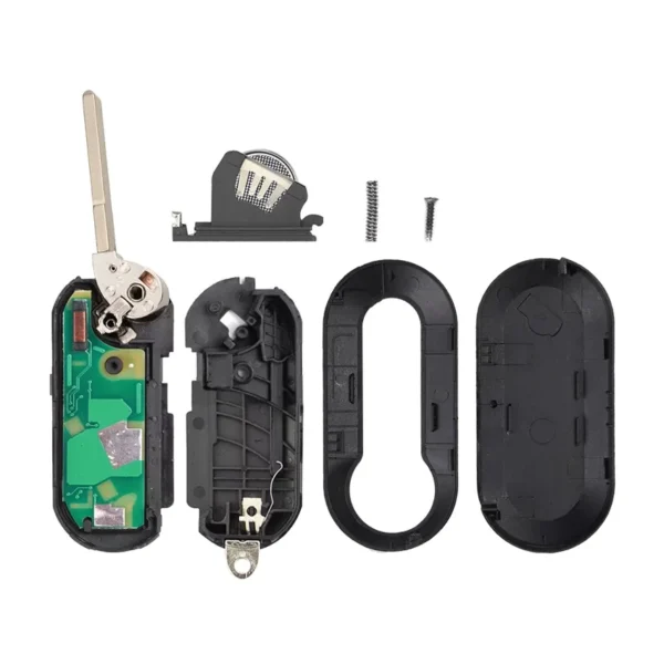 3 Button Remote Car Key for Fiat 500 500L Punto Florino Doblo Qubo Punto Evo Grande Punto 433MHz - Image 5