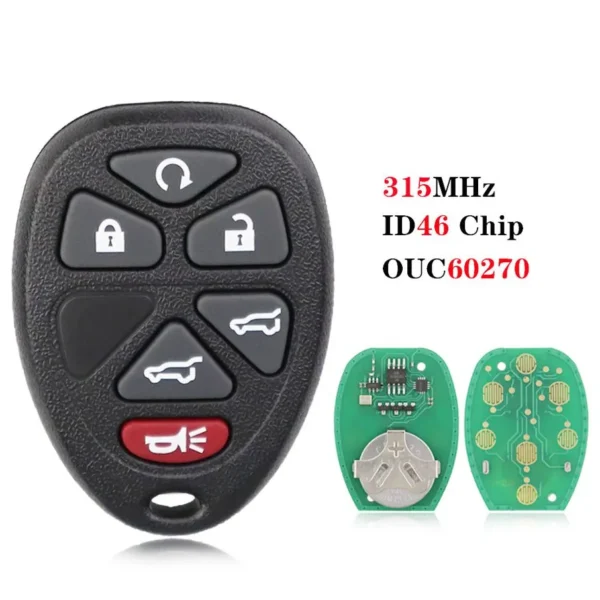 Remote 6 Button 315MHZ for GMC