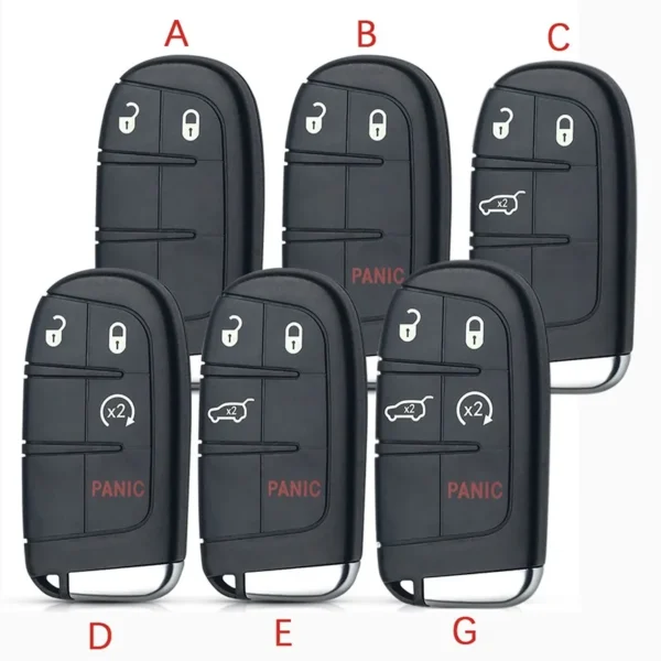 CN086042 Smart Keyless Key Fob For Jeep Grand Cherokee 2013-2020 Remote Replacement Fob 433MHz ID46 PCF7945 Chip M3N40821302