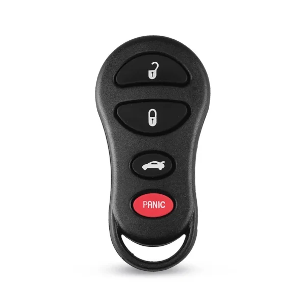 Remote Shell 4 Button For Chrysler 5pcs/lot