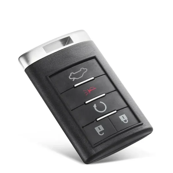 CADILLAC ATS SRX STS CTS DTS Smart Remote Key Case Entry Fob with insert key Replacement Remote Car Key Case Shell - Image 4