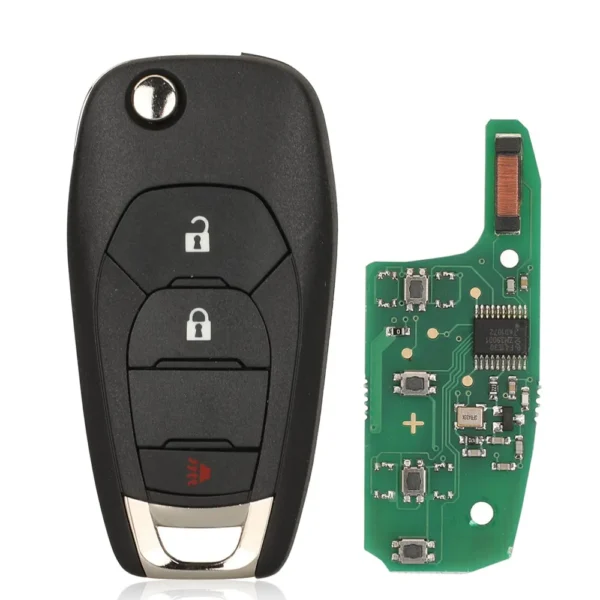 Remote Car Key Alarm 433/315MHZ ID46 PCF7941E/7961E Chip For Chevrolet Cruze Captiva Cavalier Malibu XL 2/3/4 Buttons - Image 2