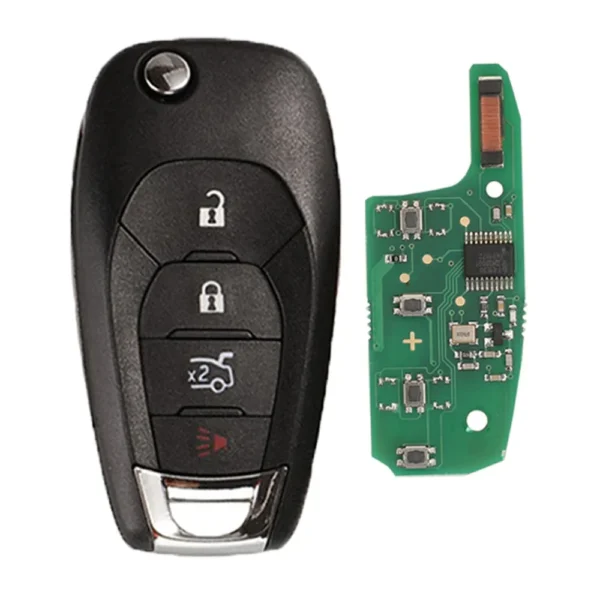 Remote Car Key Alarm 433/315MHZ ID46 PCF7941E/7961E Chip For Chevrolet Cruze Captiva Cavalier Malibu XL 2/3/4 Buttons - Image 3