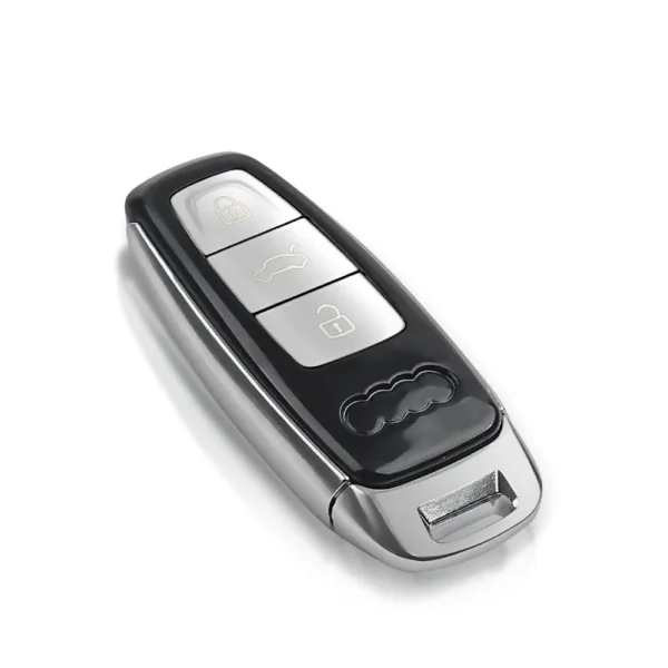 3 Buttons Remote Car Key Shell Case Fob For Audi A6 C8 A7 A8 Q8 2017-2020 Fob Case Replacement New Arrivel - Image 2