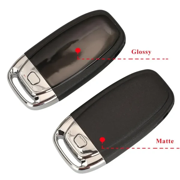 Audi A4l A3 A4 A5 A6 A8 Quattro Q5 Q7 A6 A8 Remote Key Shell Case Fob Replacement Car Key Shell 3 Buttons Glossy - Image 3
