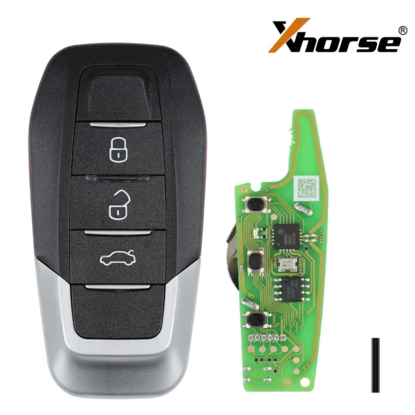2023 XHORSE XKFEF1EN FA.LL Ferrari 3 Buttons Bright Red Folding Universal Remote Key 5pcs/lot