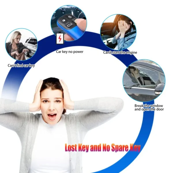 XHORSE XKXH01EN Universal Remote Key 4 Buttons for VVDI Key Tool English Version 5pcs/lot - Image 6