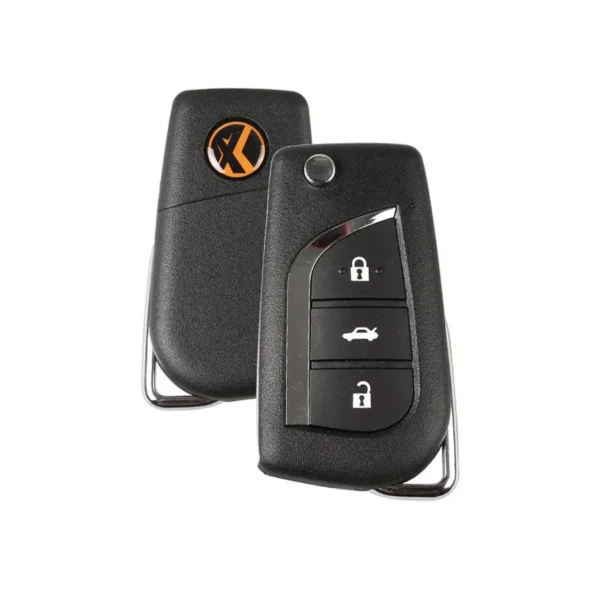 Xhorse XKTO00EN VVDI Universal Remote Wire Key Toyota Type 3 Buttons 5pcs/lot - Image 3
